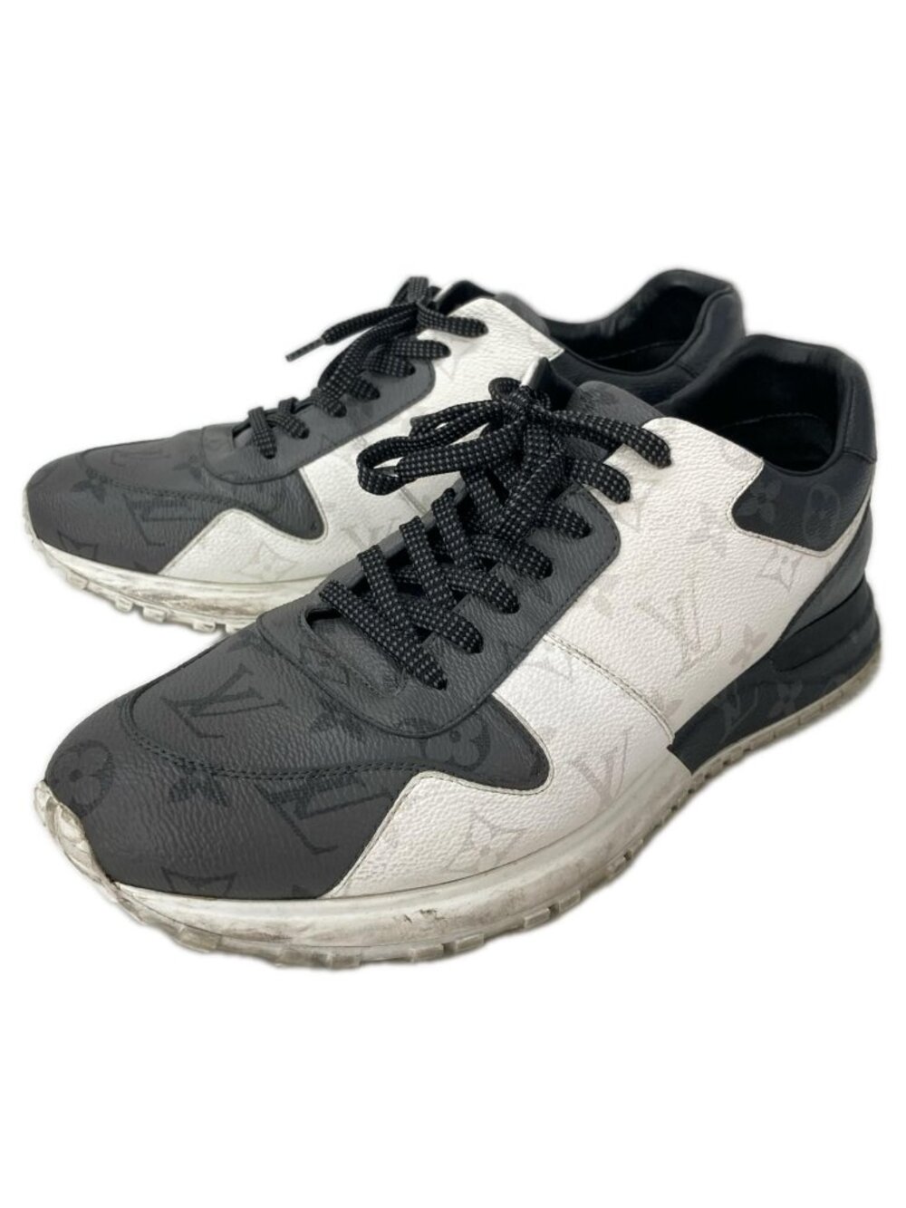 Louis Vuitton Run Away Line Monogram Eclipse Sneakers 8.5